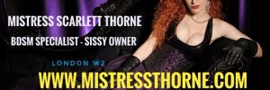 Mistress Scarlett Thorne - My Mistress Birthday
